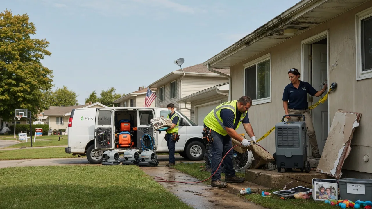 Water Damage Restoration in Grass Lake, MI near me